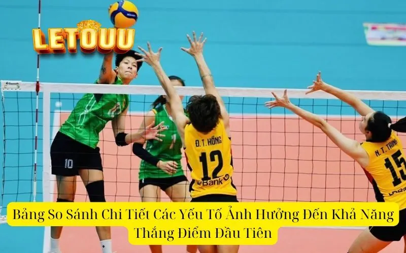 Bảng So Sánh Chi Tiết Các Yếu Tố Ảnh Hưởng Đến Khả Năng Thắng Điểm Đầu Tiên